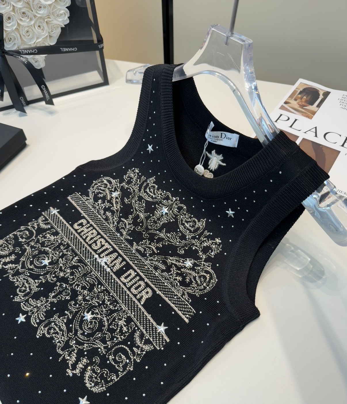 迪奥背心，搭外套单穿超🔥爆均码