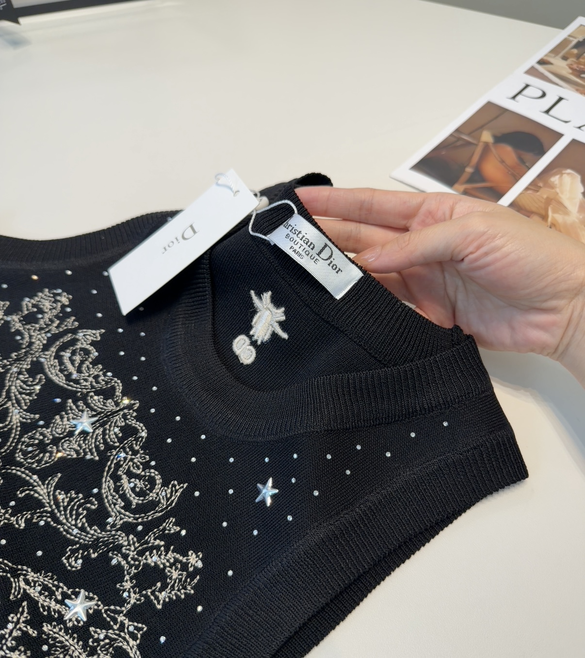 迪奥背心，搭外套单穿超🔥爆均码