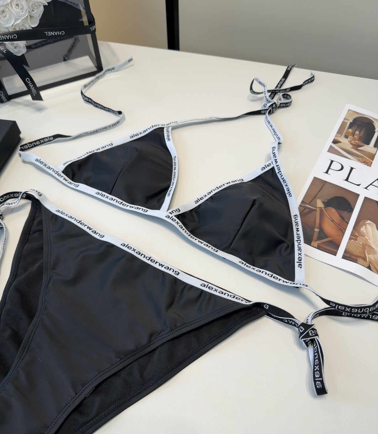 压力山大泳衣，上身显瘦而且好看！穿着很洋气😍SML