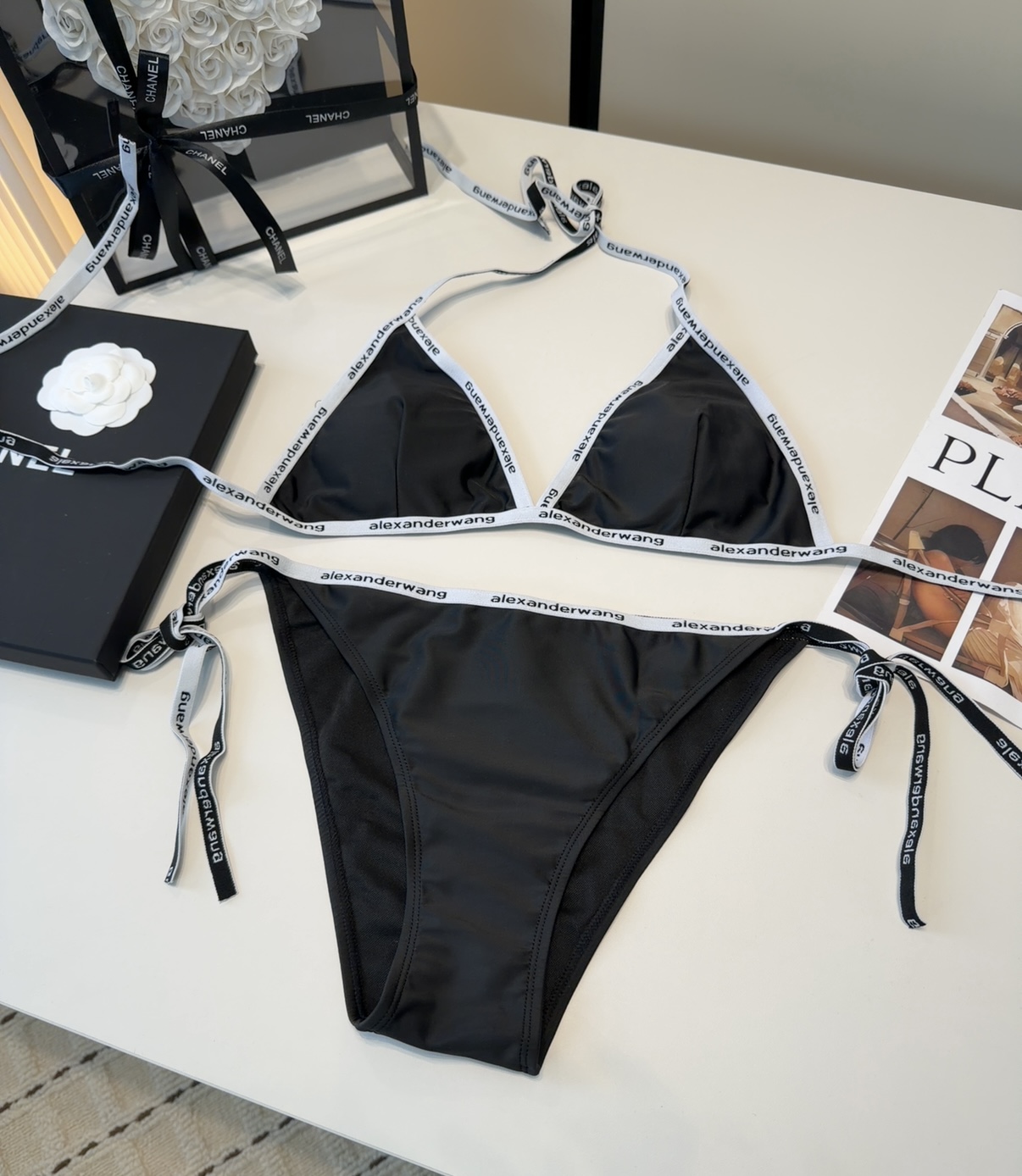 压力山大泳衣，上身显瘦而且好看！穿着很洋气😍SML