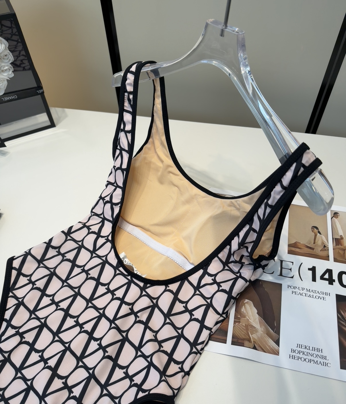 华伦天奴泳衣，上身显瘦而且好看！穿着很洋气😍SML