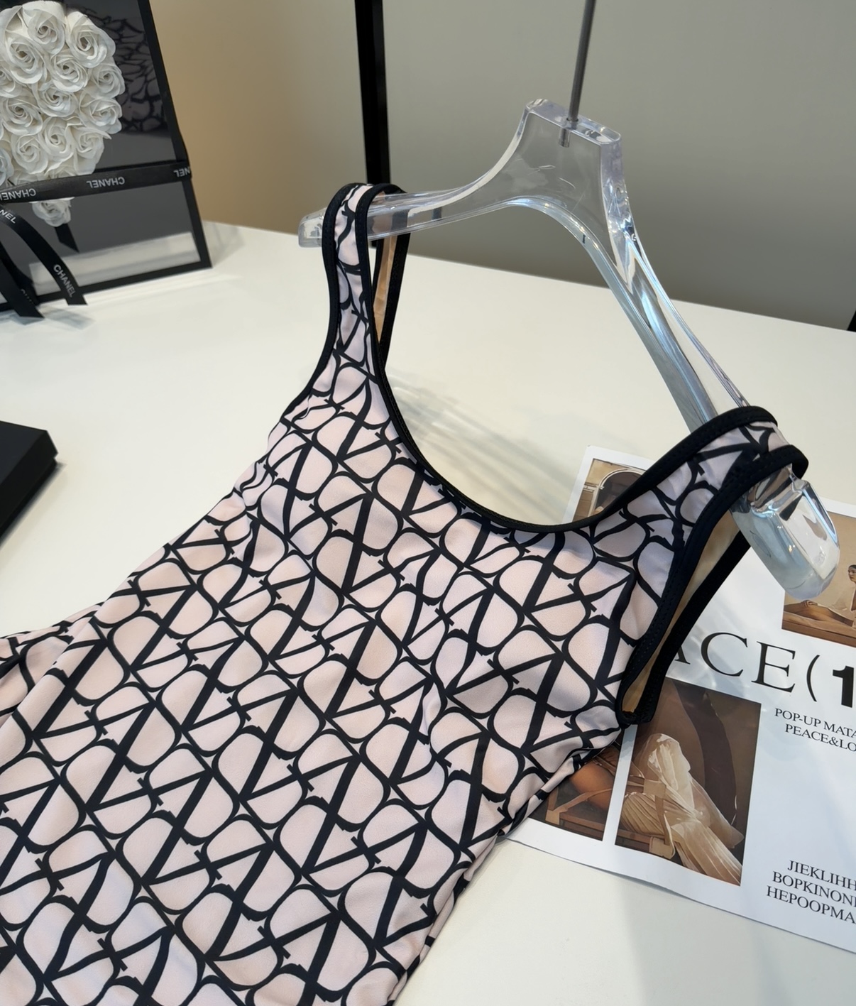 华伦天奴泳衣，上身显瘦而且好看！穿着很洋气😍SML