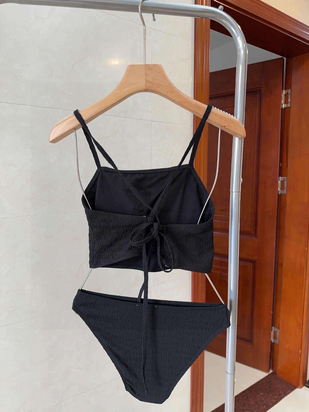 普拉达泳衣，上身显瘦而且好看！穿着很洋气😍SML