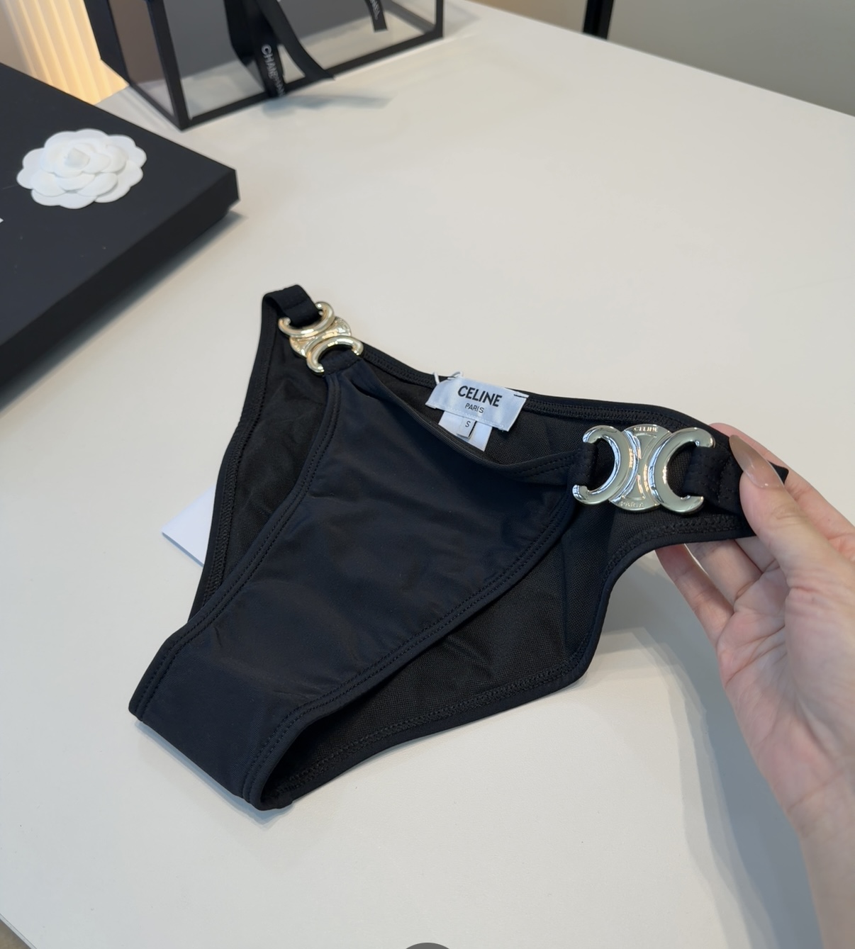 赛琳泳衣，上身显瘦而且好看！穿着很洋气😍SML