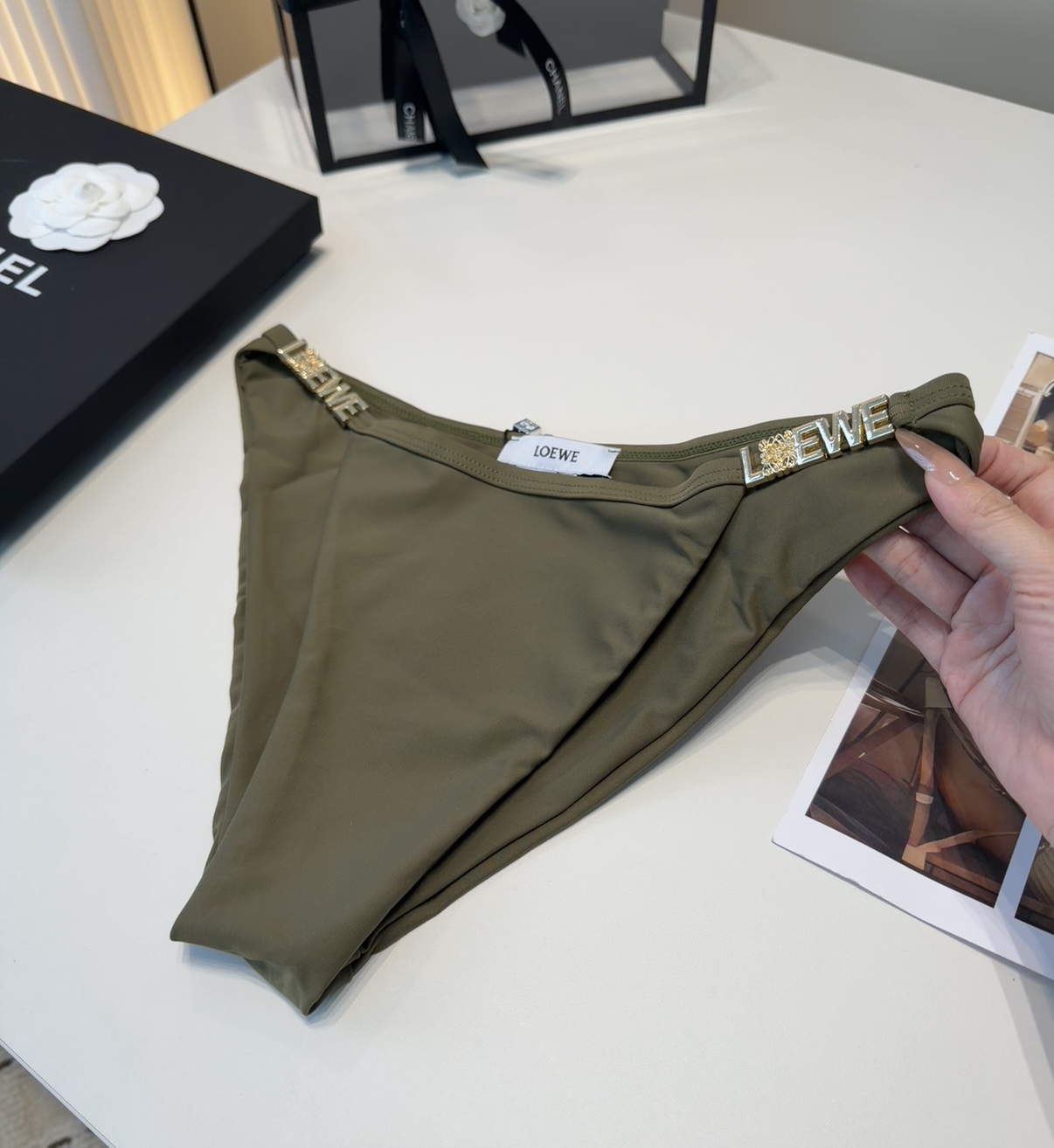 罗意威泳衣，上身显瘦而且好看！穿着很洋气😍SML