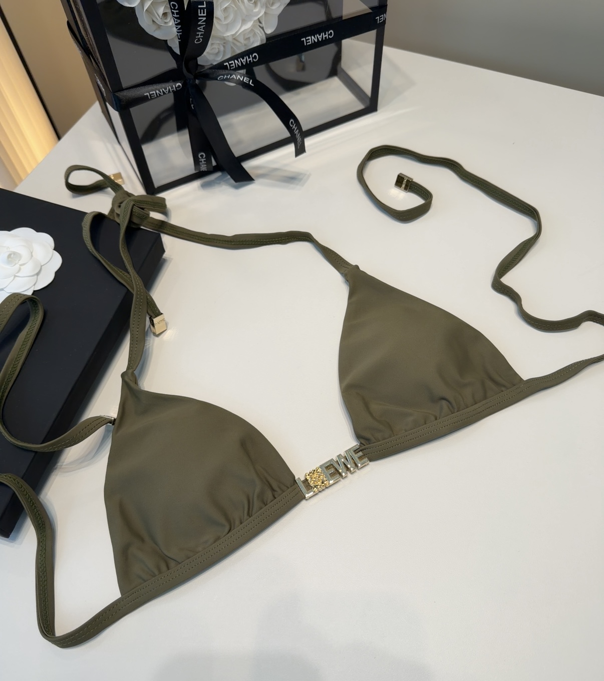 罗意威泳衣，上身显瘦而且好看！穿着很洋气😍SML