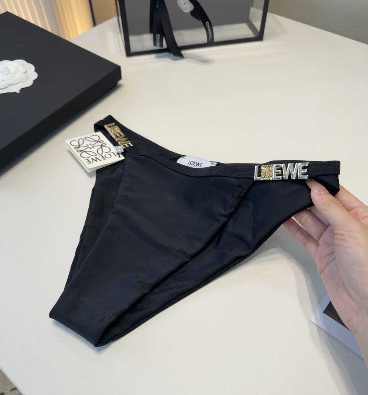 罗意威泳衣，上身显瘦而且好看！穿着很洋气😍SML