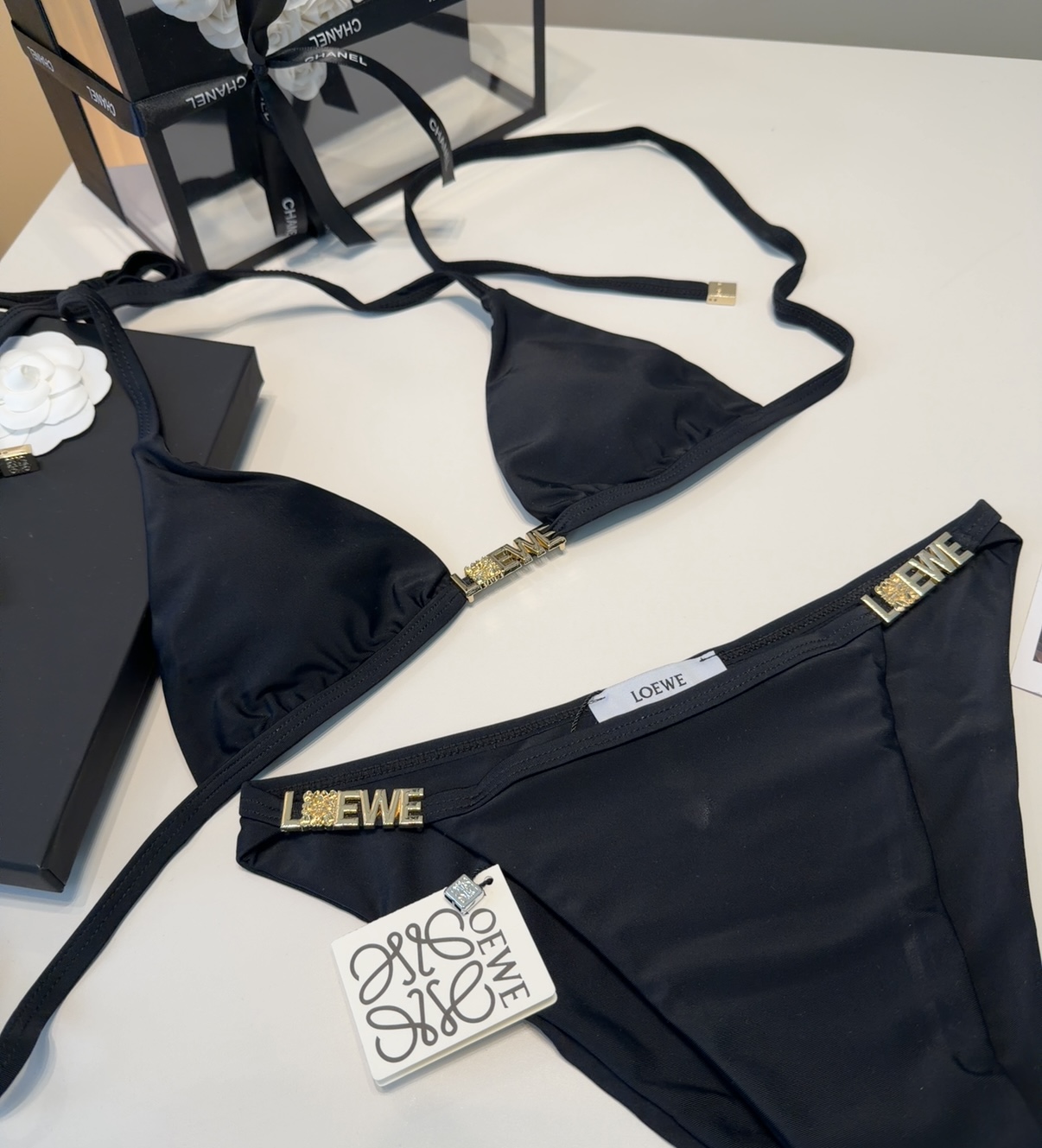 罗意威泳衣，上身显瘦而且好看！穿着很洋气😍SML