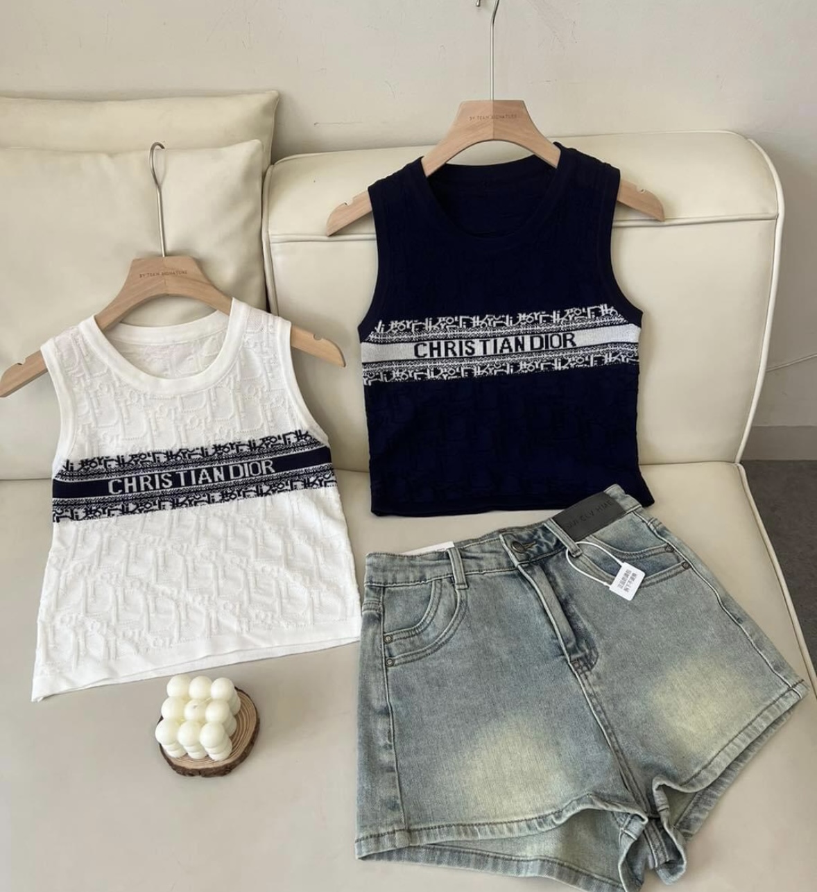 迪奥背心，搭外套单穿超🔥爆均码