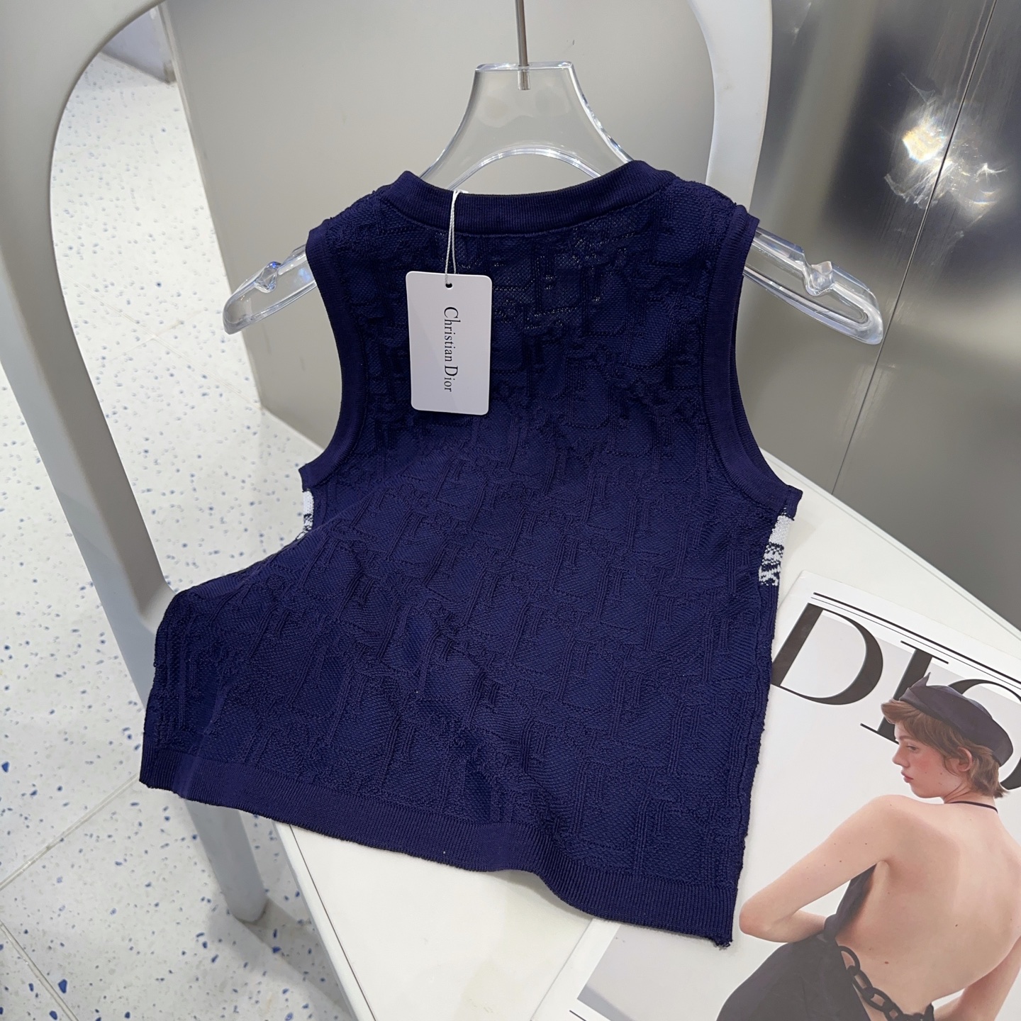 迪奥背心，搭外套单穿超🔥爆均码