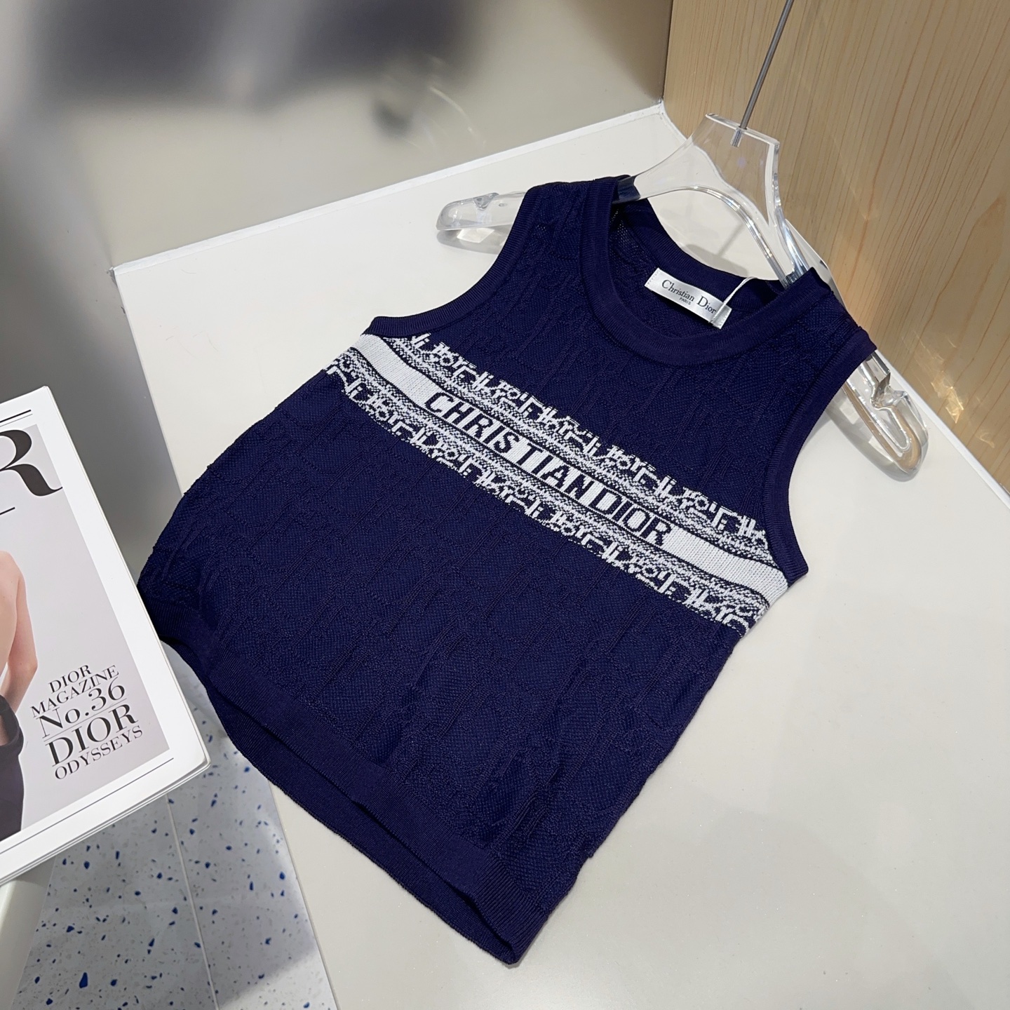 迪奥背心，搭外套单穿超🔥爆均码