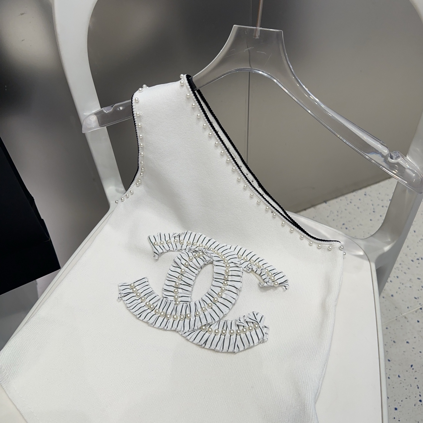 香奈儿小背心，搭外套单穿超🔥爆均码