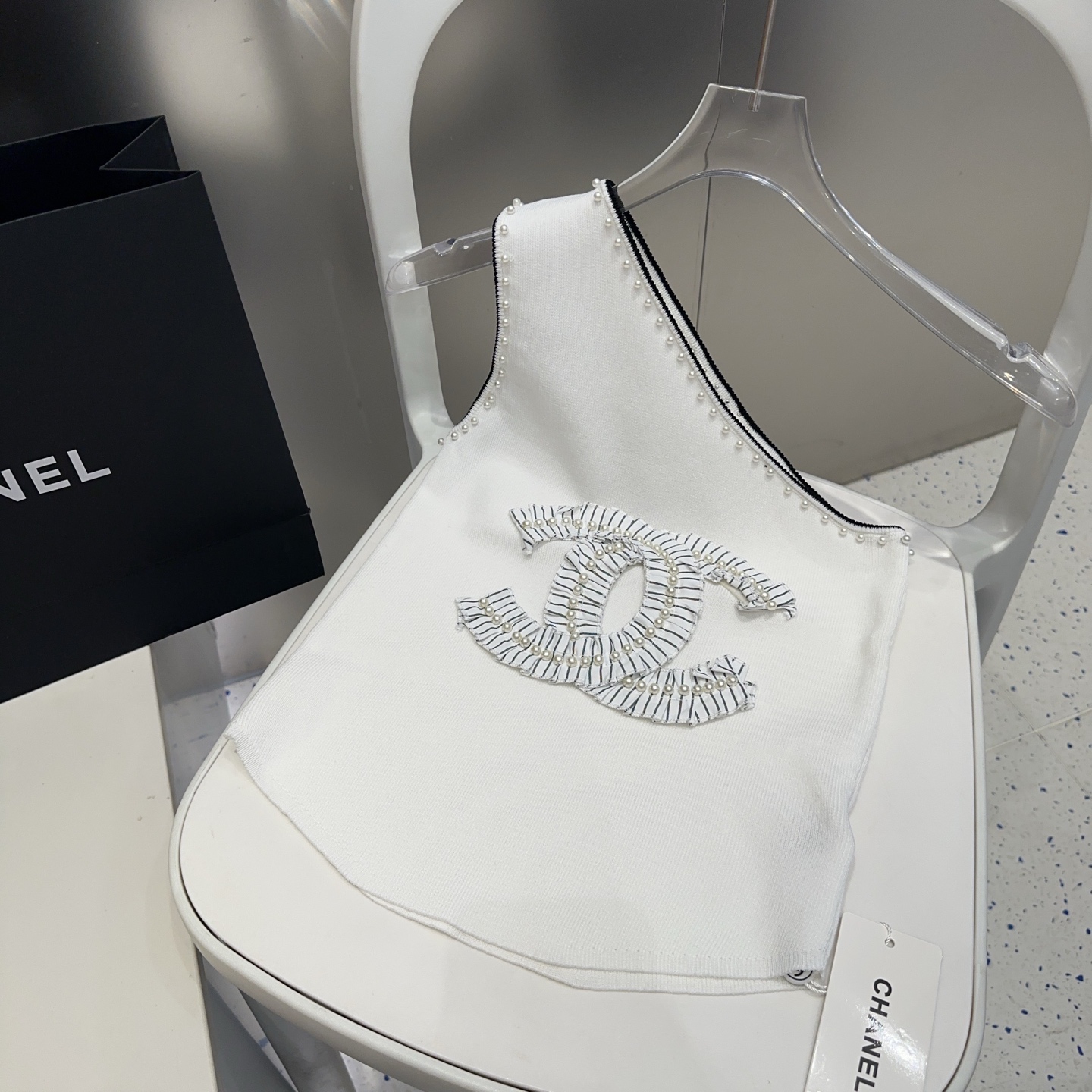 香奈儿小背心，搭外套单穿超🔥爆均码