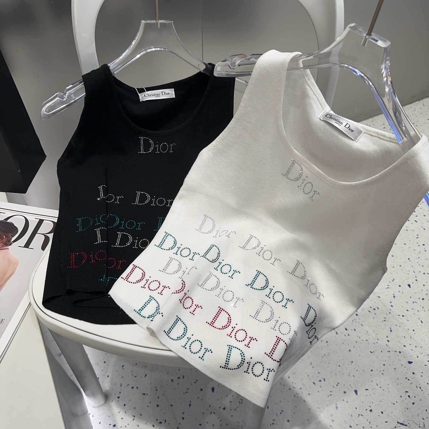 迪奥背心，搭外套单穿超🔥爆均码