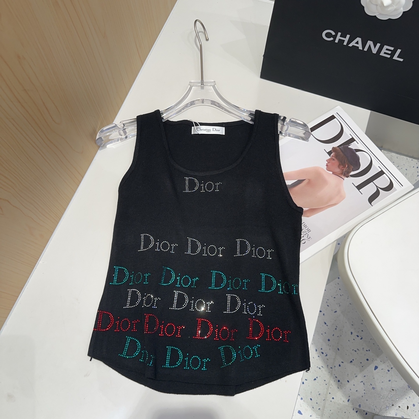 迪奥背心，搭外套单穿超🔥爆均码