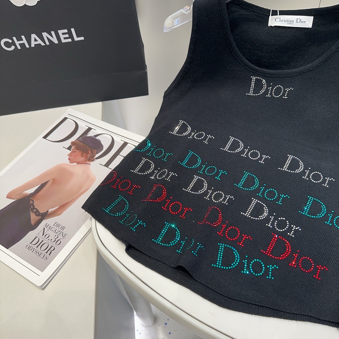 迪奥背心，搭外套单穿超🔥爆均码