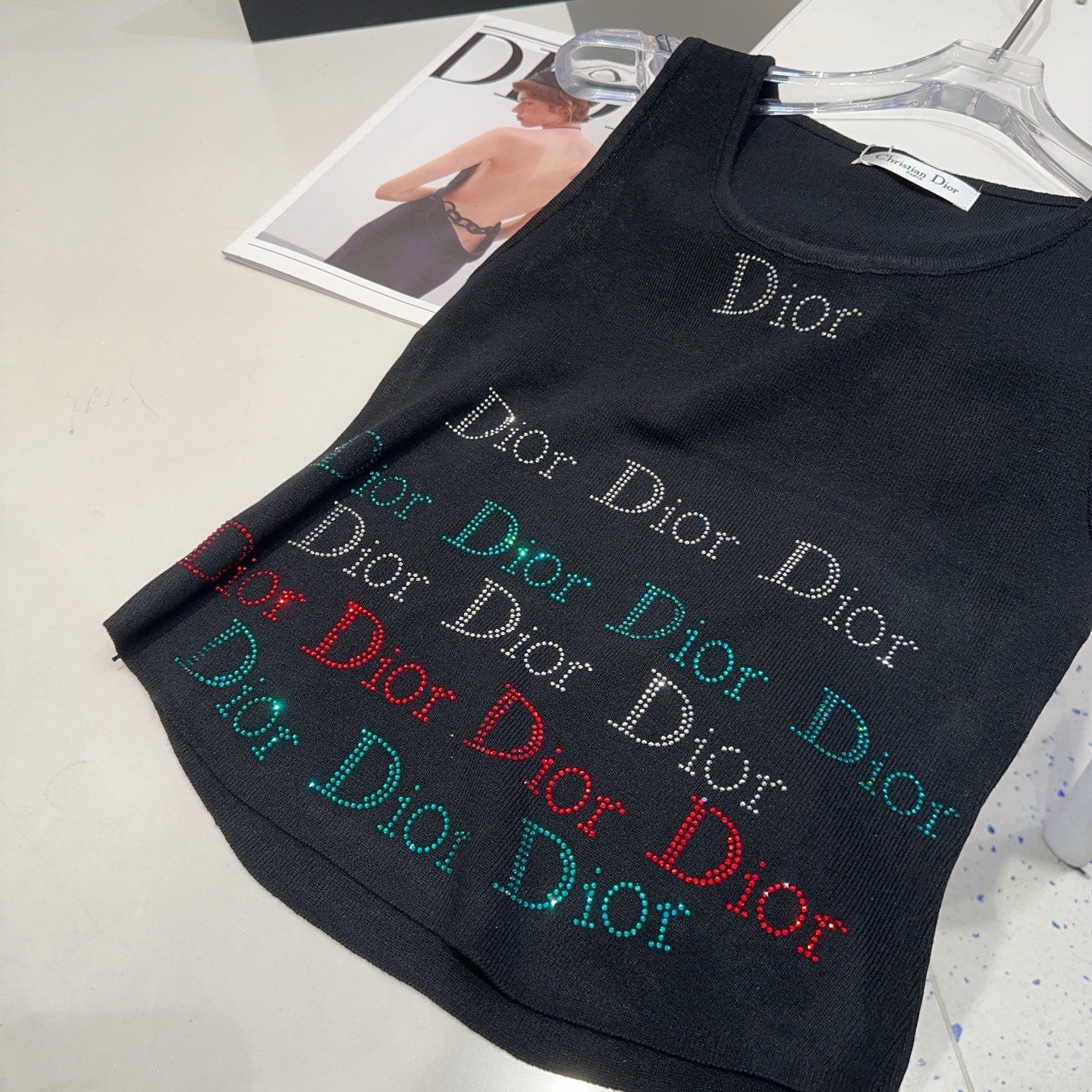 迪奥背心，搭外套单穿超🔥爆均码