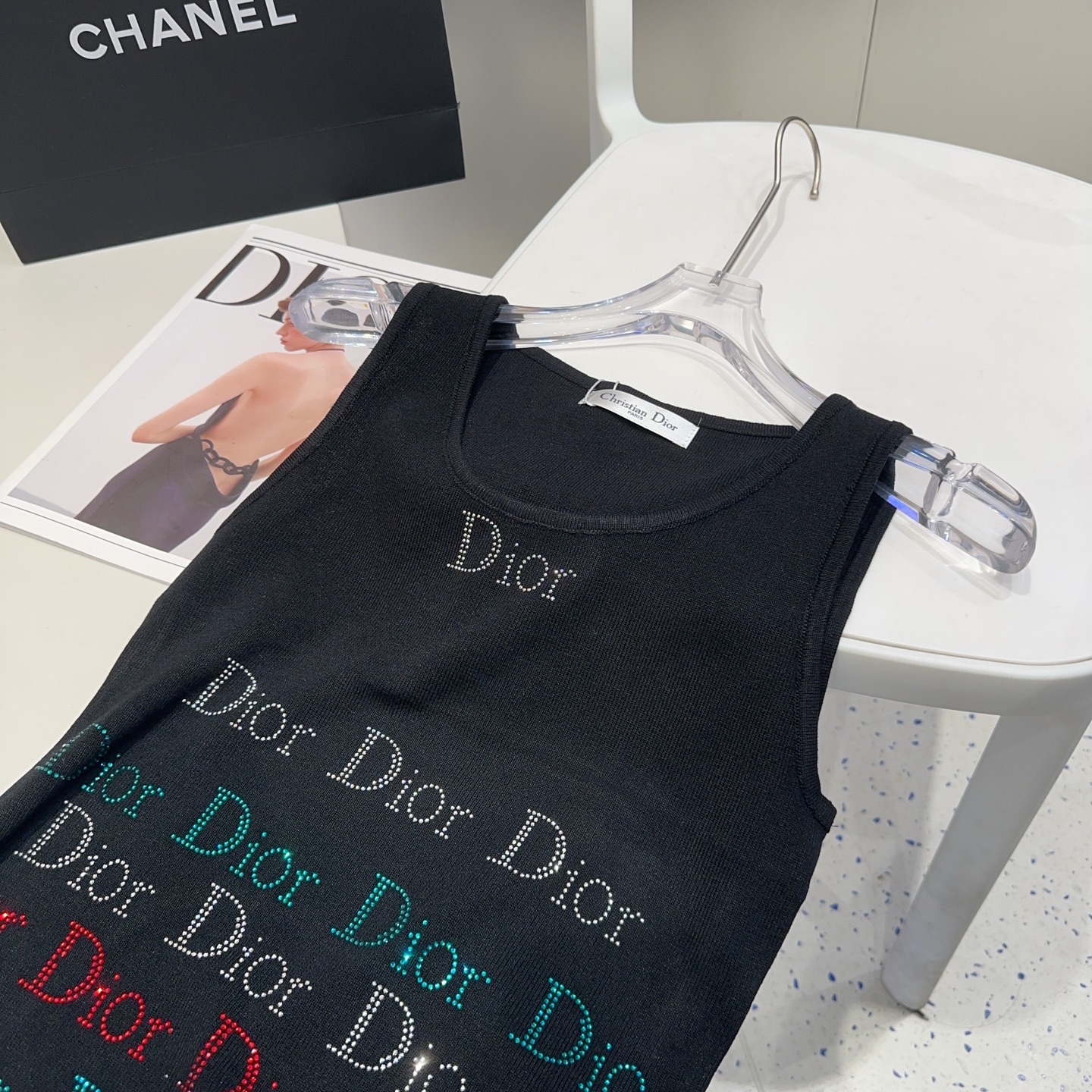 迪奥背心，搭外套单穿超🔥爆均码