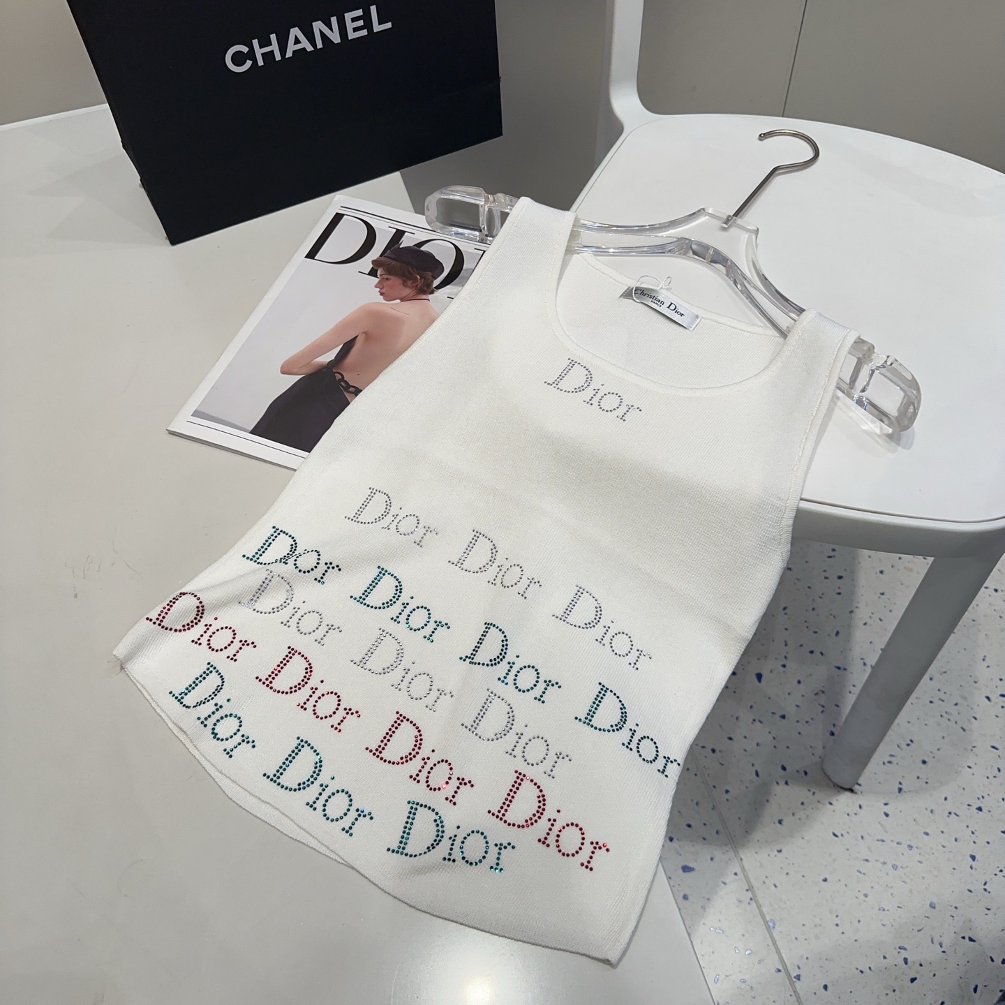 迪奥背心，搭外套单穿超🔥爆均码