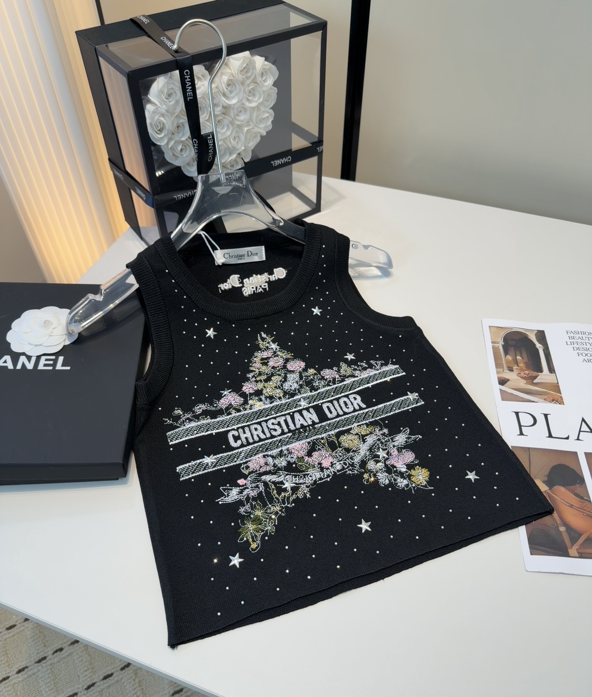 迪奥背心，搭外套单穿超🔥爆均码