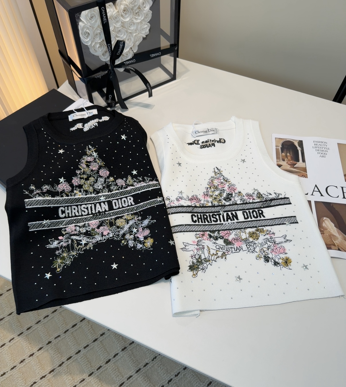 迪奥背心，搭外套单穿超🔥爆均码