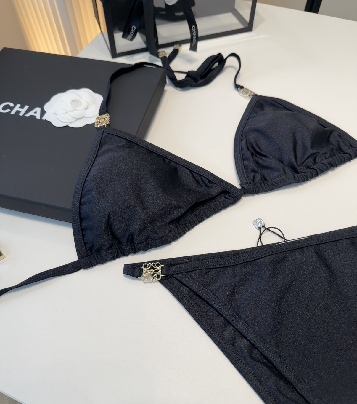 罗意威泳衣，上身显瘦而且好看！穿着很洋气😍SML