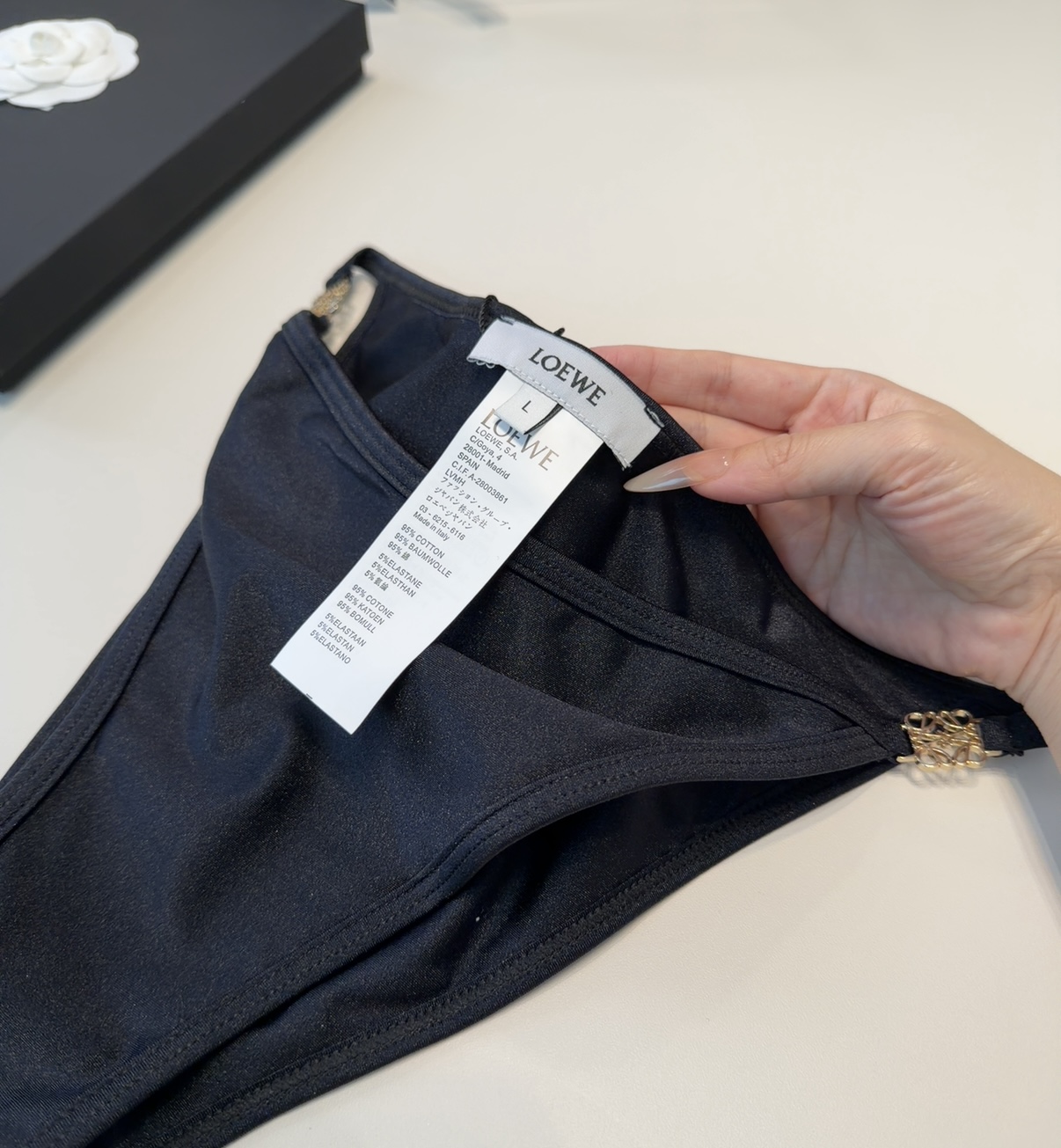 罗意威泳衣，上身显瘦而且好看！穿着很洋气😍SML