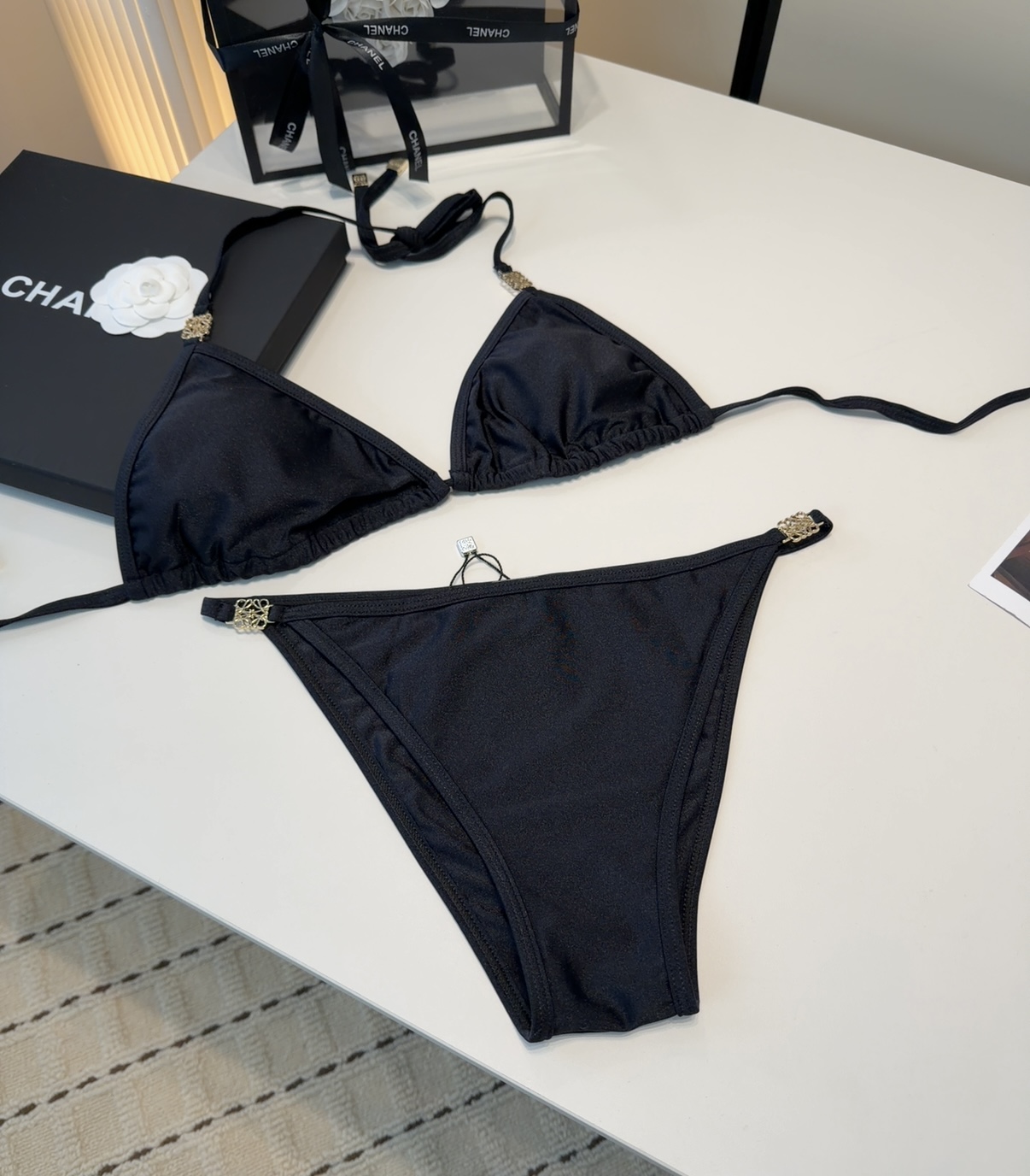 罗意威泳衣，上身显瘦而且好看！穿着很洋气😍SML