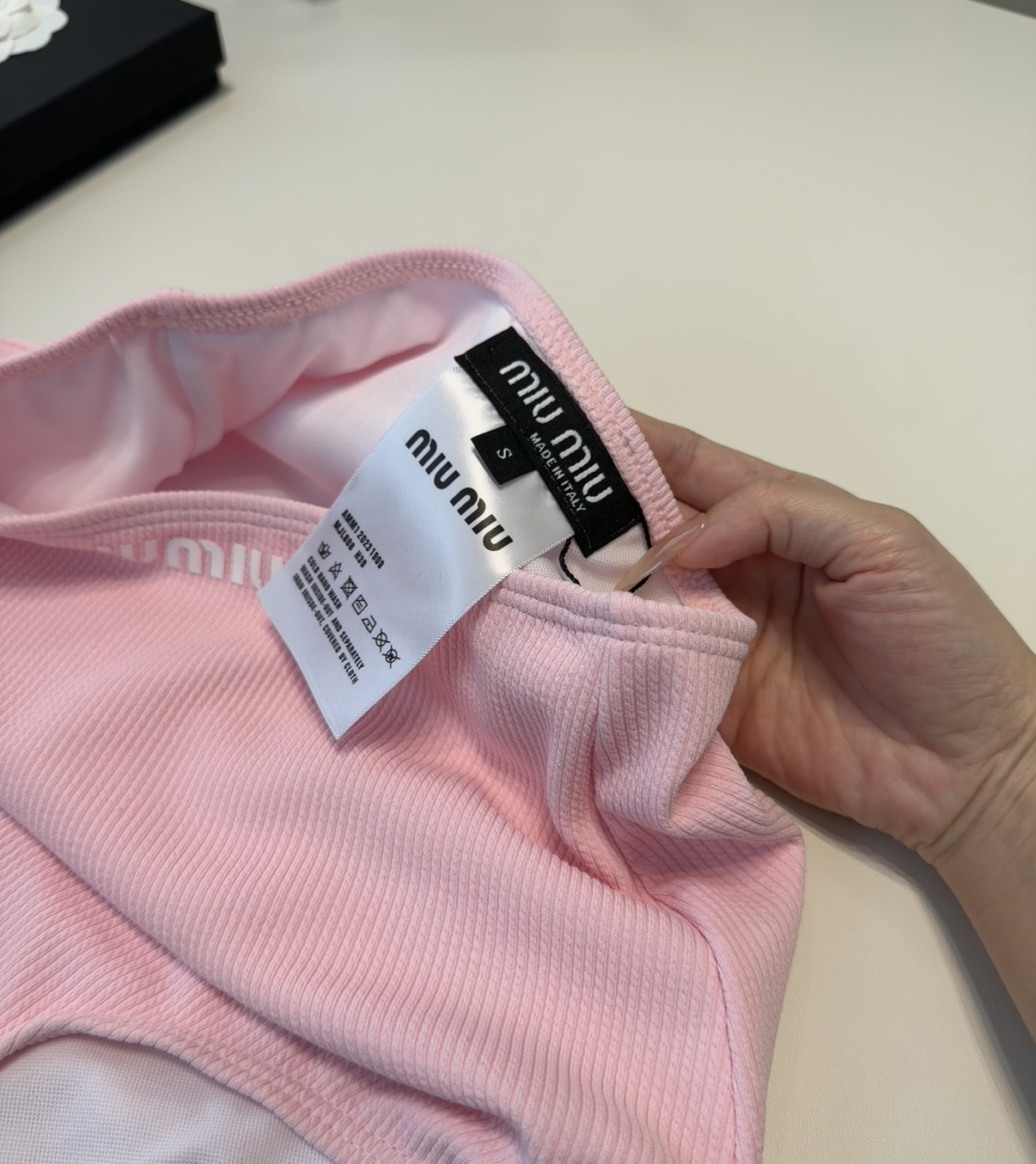 Miumiu泳衣，上身显瘦而且好看！穿着很洋气😍SML