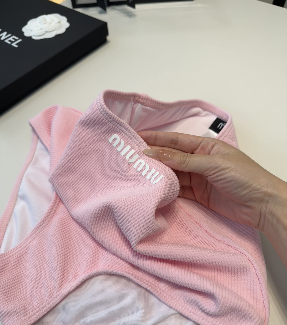 Miumiu泳衣，上身显瘦而且好看！穿着很洋气😍SML