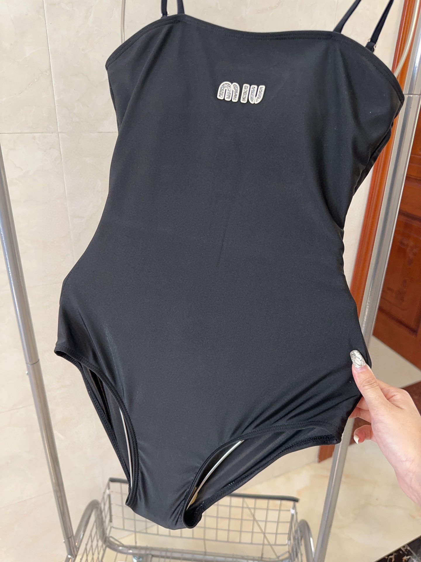 MIUMIU泳衣，时尚潮人必备！实物超级好看！海边度假拍照超级好！SML