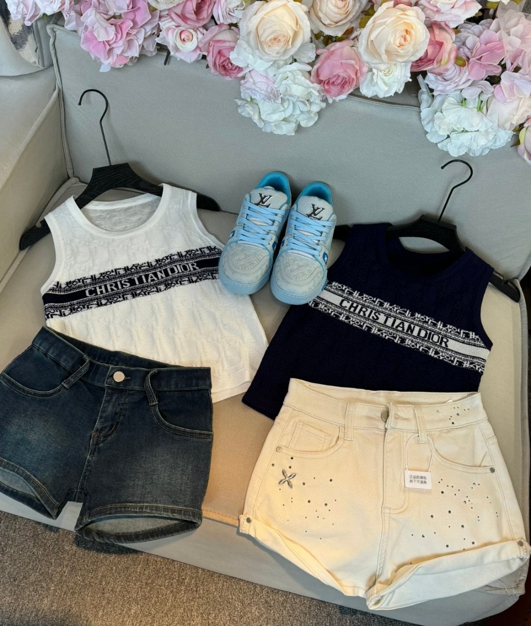 迪奥背心，搭外套单穿超🔥爆均码