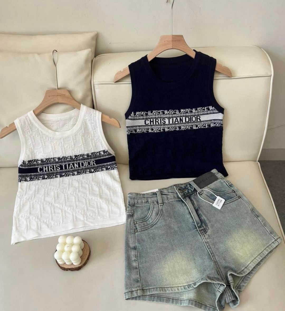 迪奥背心，搭外套单穿超🔥爆均码