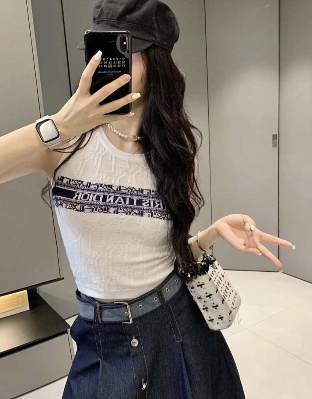 迪奥背心，搭外套单穿超🔥爆均码