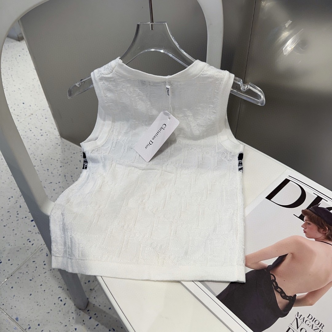 迪奥背心，搭外套单穿超🔥爆均码