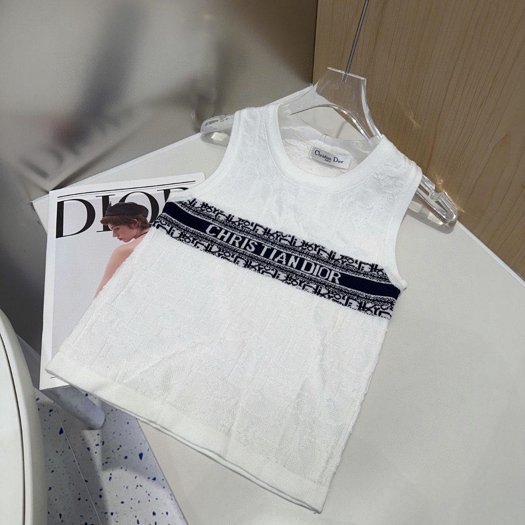 迪奥背心，搭外套单穿超🔥爆均码