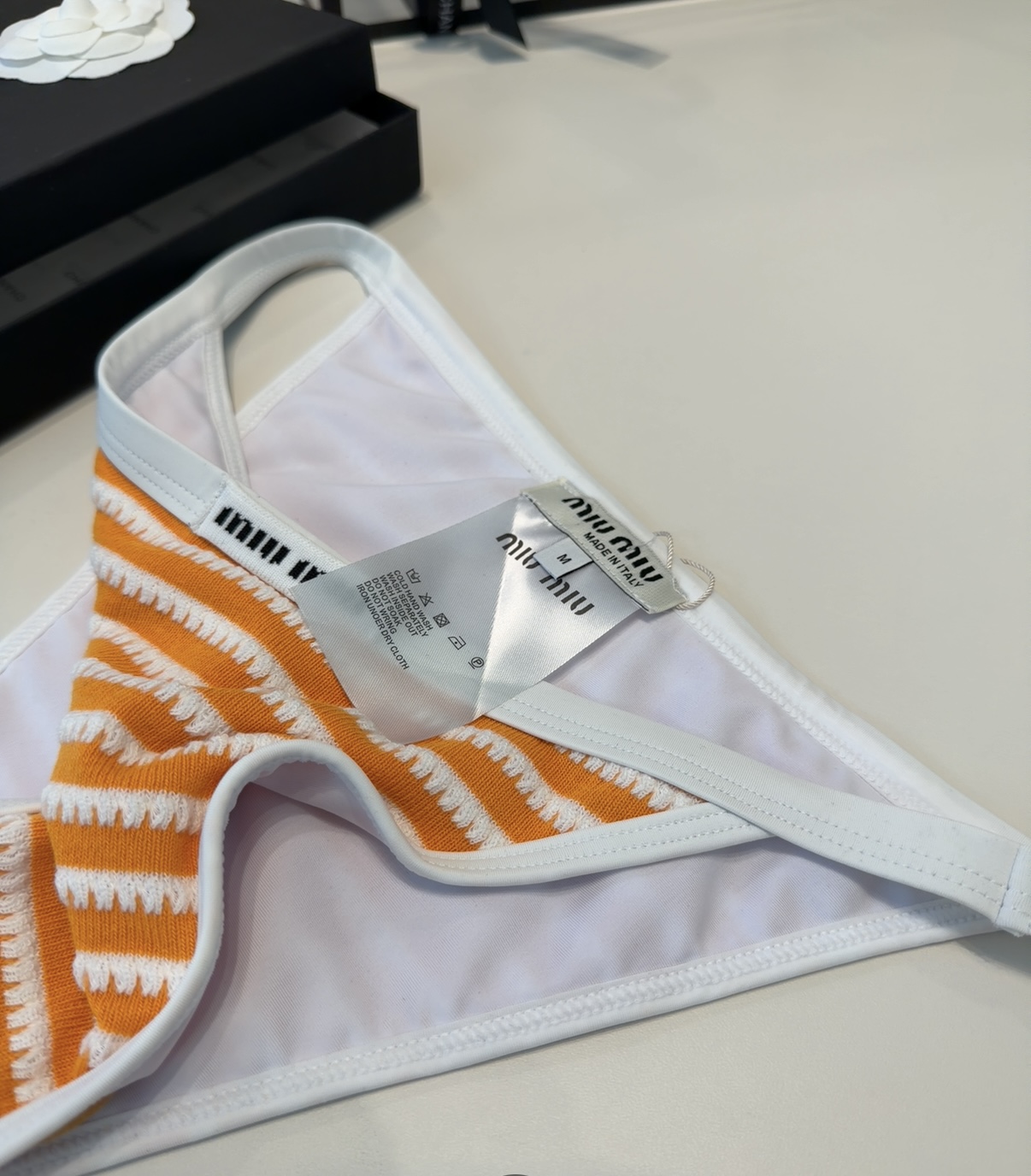 Miumiu泳衣，上身显瘦而且好看！穿着很洋气😍SML