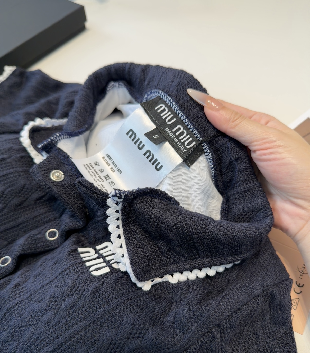 Miumiu泳衣，实物实在太美了！拍不出来它的美😍谁穿谁美！很值得入手✋ SML