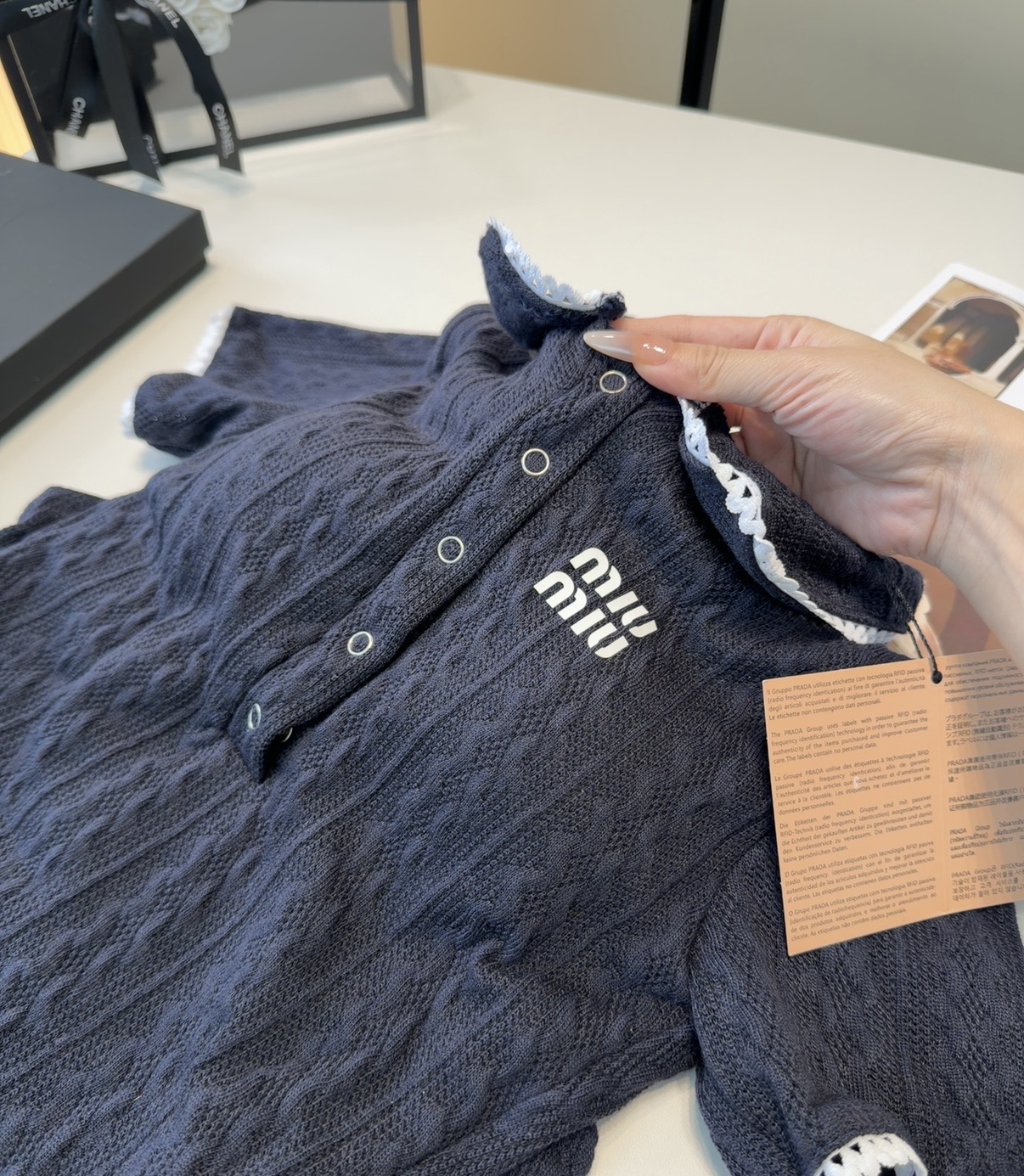 Miumiu泳衣，实物实在太美了！拍不出来它的美😍谁穿谁美！很值得入手✋ SML