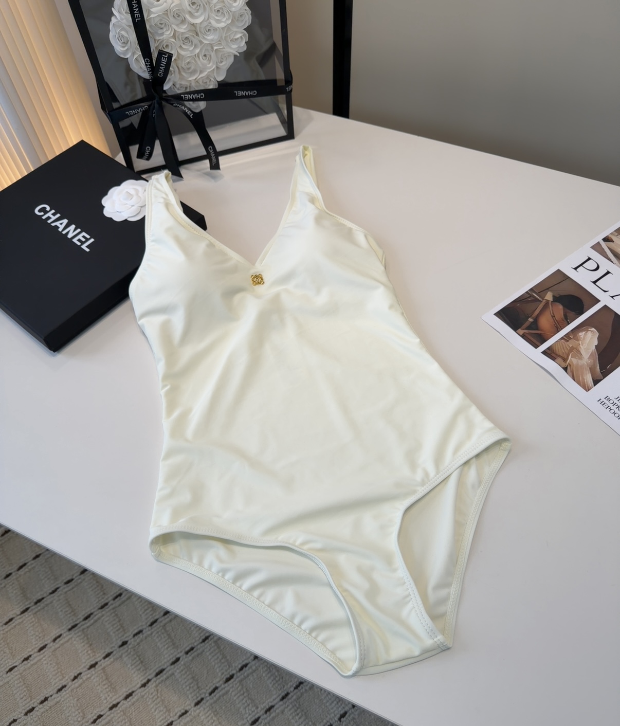 罗意威泳衣，实物实在太美了！拍不出来它的美😍谁穿谁美！很值得入手✋ SML