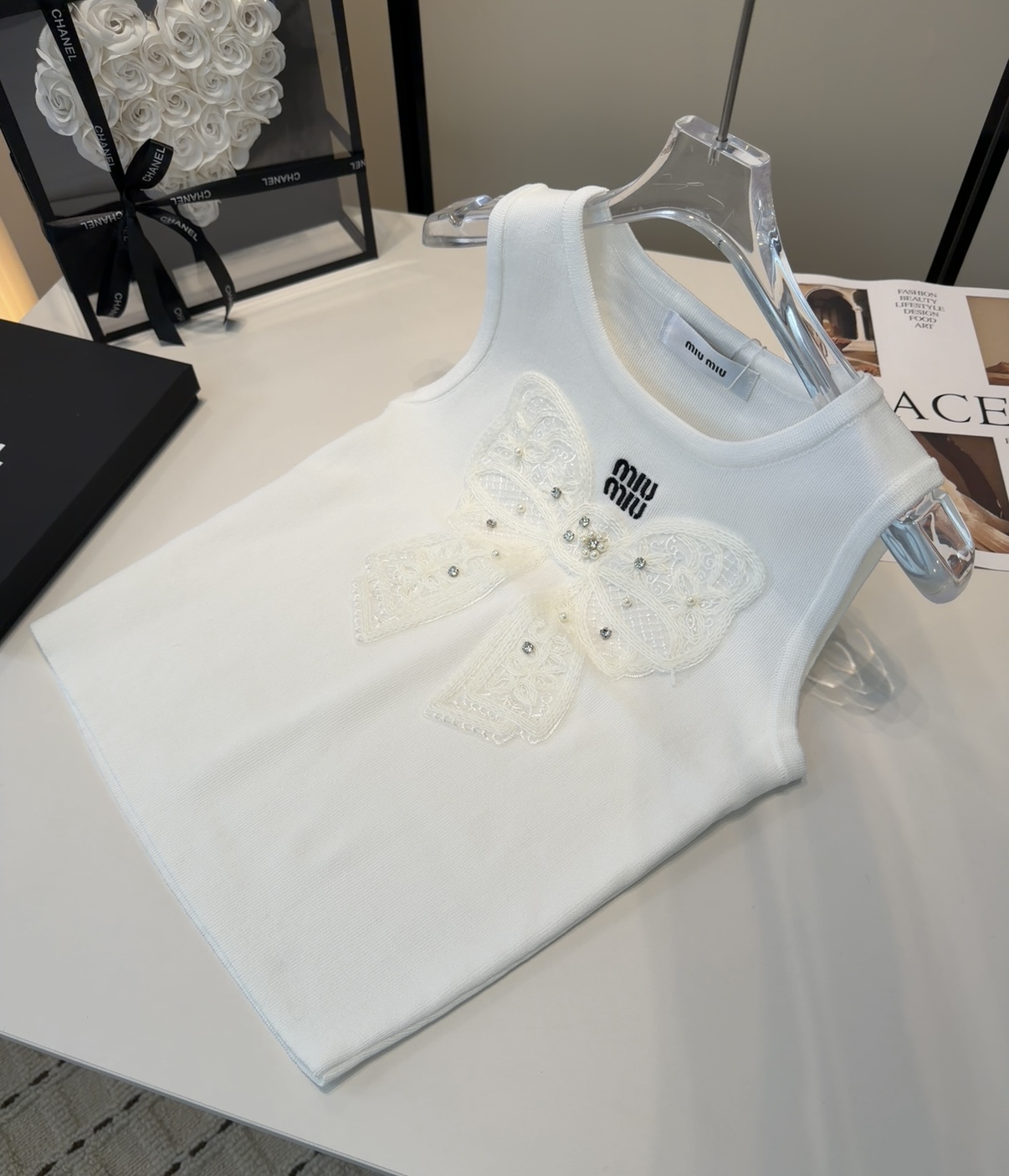 Miumiu背心，搭外套单穿超。爆均码