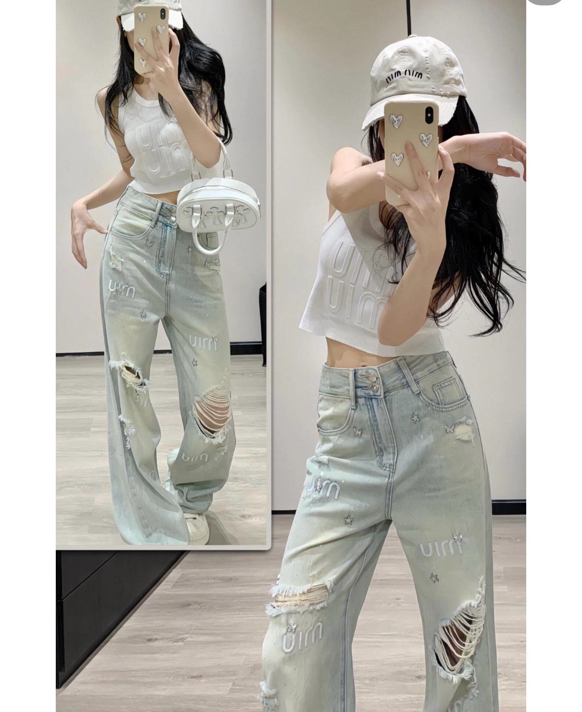 miumiu背心，搭外套单穿超。爆均码