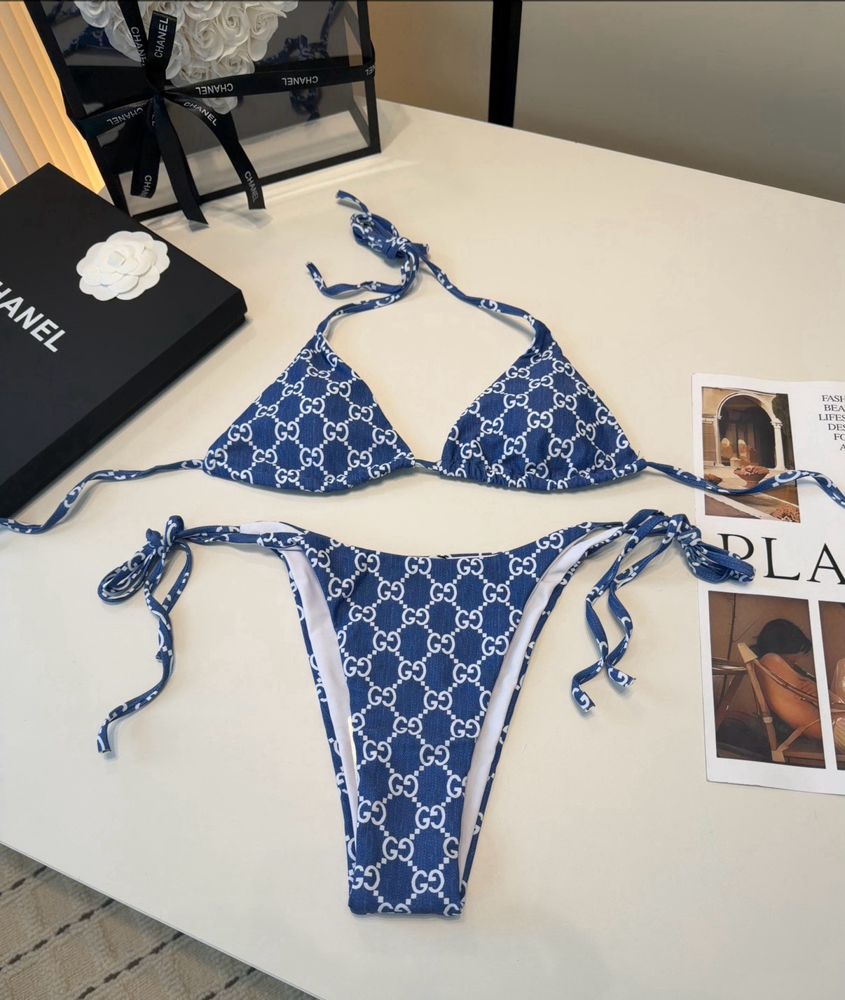 NO:942944,Gucci swimsuit, the upper body is slim and beautiful!  Wear very fashionable SML swimsuits, swim trunks, bikinis, swimsuits, swimming trunks, bikinis, swimsuits, bikinis19860909古奇泳衣,上身显瘦而且好看！穿着很洋气SML泳衣泳裤比基尼,泳衣，泳裤，比基尼,swimsuits,bikinis,accessory
