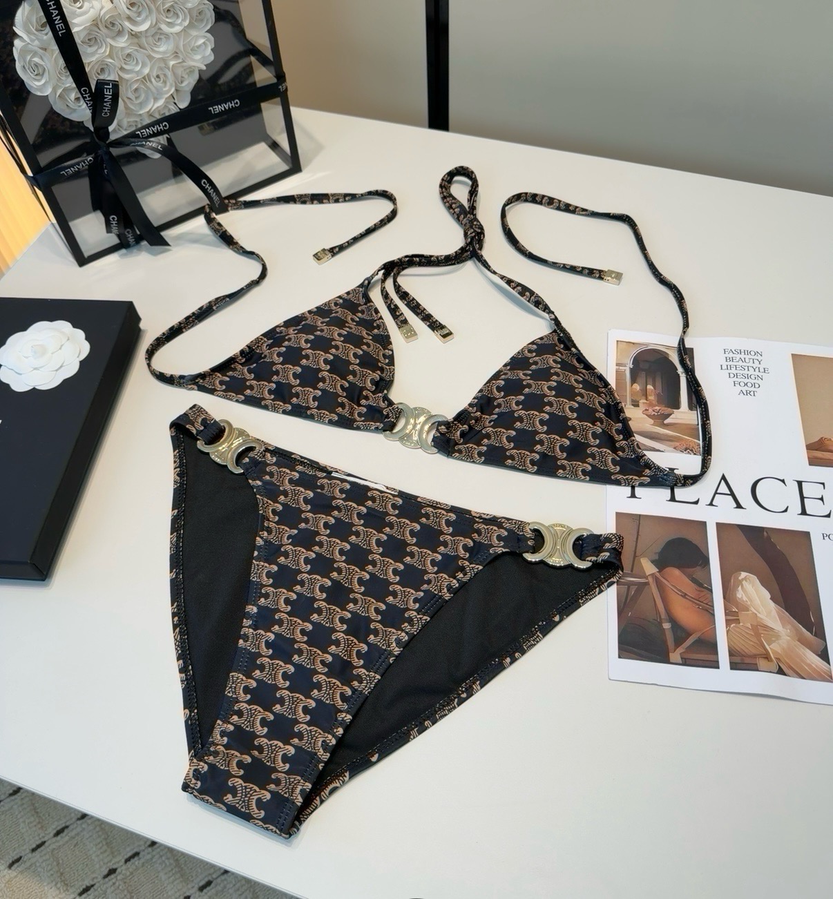 NO:943802,Celine swimsuit, the upper body is slim and beautiful!  Wear very fashionable SML swimsuits, swimsuits, bikinis, swimsuits, swimming trunks, bikinis, celine, swimsuits, bikinis19860909赛琳泳衣,上身显瘦而且好看！穿着很洋气SML泳衣泳裤比基尼,泳衣，泳裤，比基尼,celine,swimsuits,bikinis,accessory