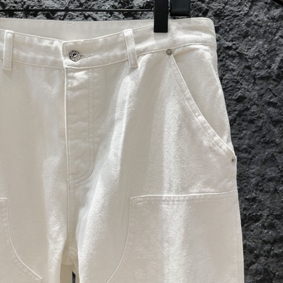Dior新款长裤采用优质面料超级柔软亲肤！重工拼接工艺设计内里走线工整细致上身时尚潮流！高端百搭款品质可