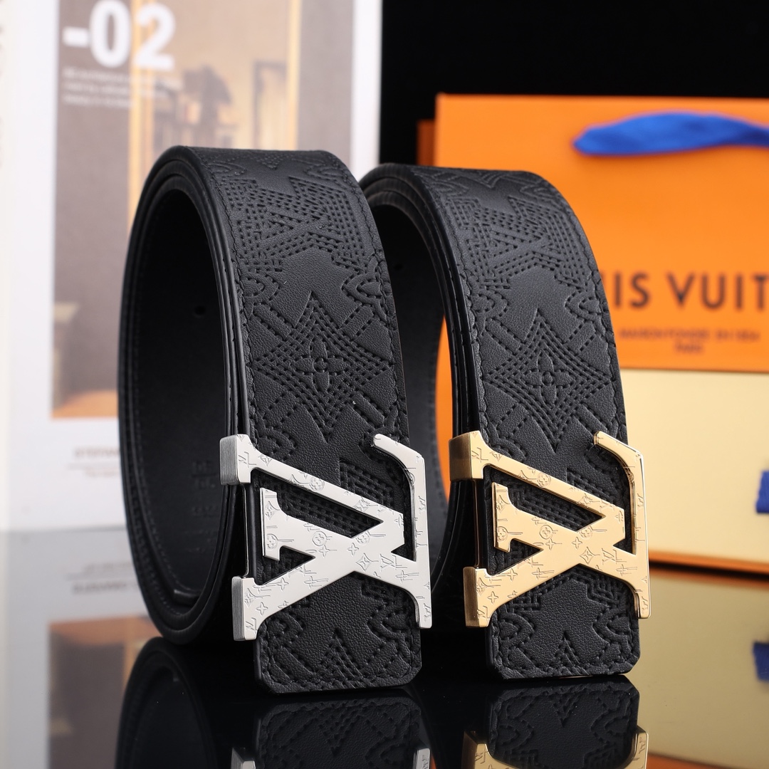 LV原单腰带 全套包装/宽度3.8cm