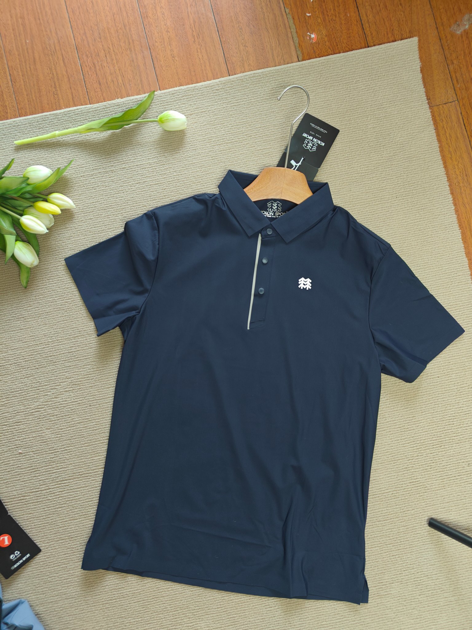 KOLON SPORT Polo de Golf Sin Costuras - Comodidad y Estilo en el Campo 7 a1743595903194 6261