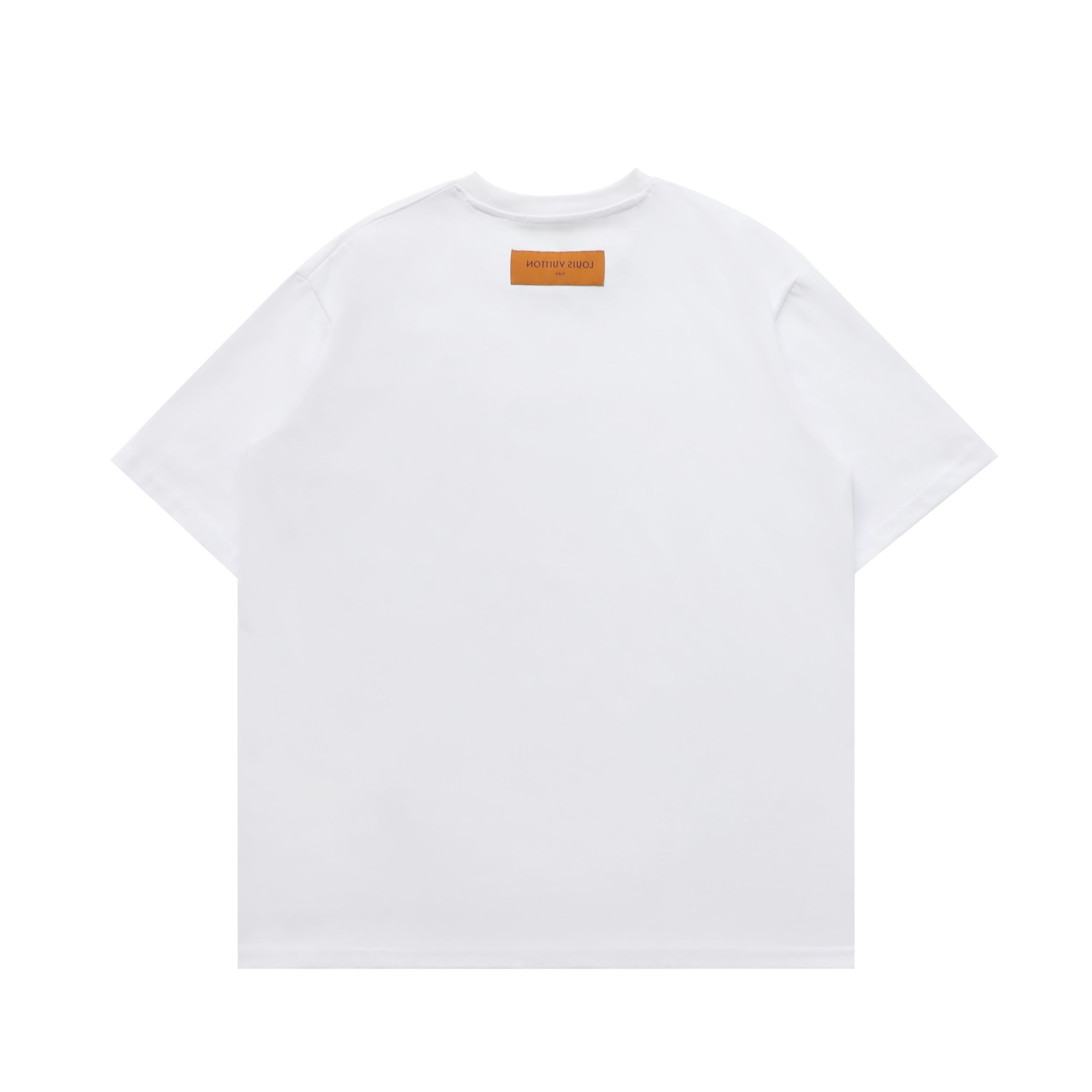 Louis Vuitton Camiseta de Manga Corta con Logo Bordado para Hombre y Mujer 3 a1740750669221 5518