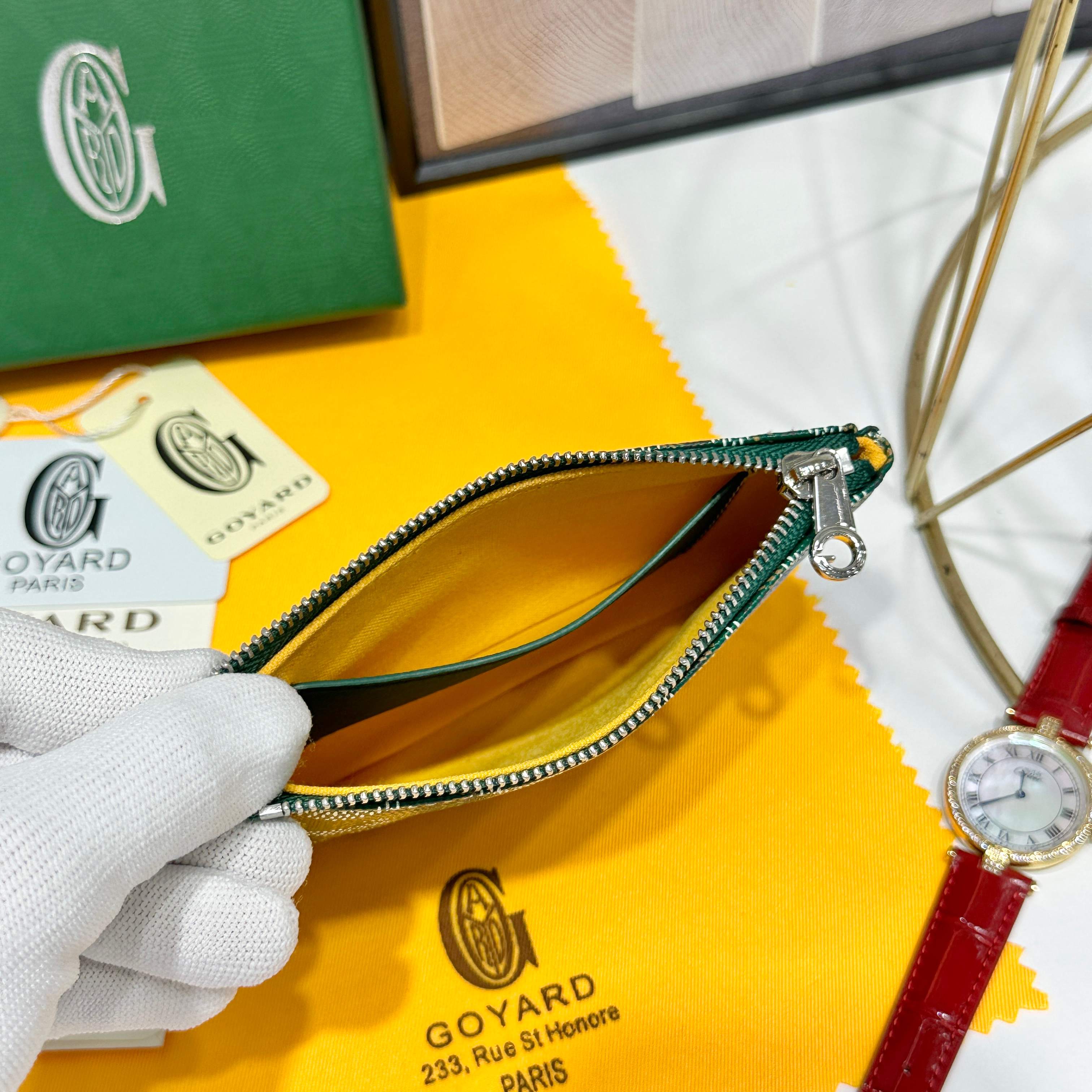 “665 Goya Sénat Mini Handbags: Versatile Zero Wallets and Card Clips” - 图片 4