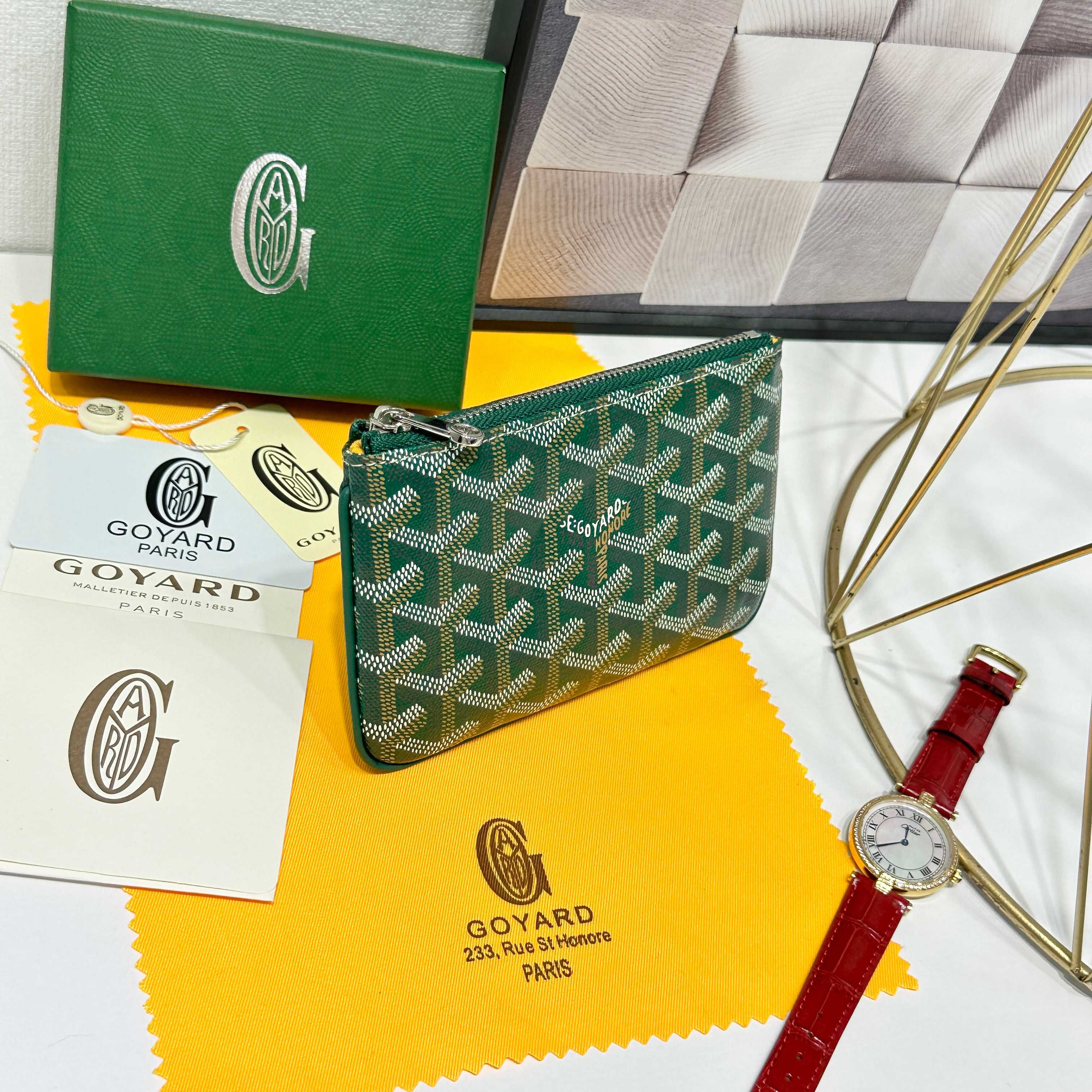 “665 Goya Sénat Mini Handbags: Versatile Zero Wallets and Card Clips” - 图片 3